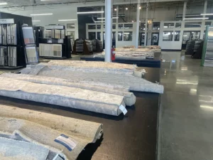 Product samples at showroom | Myers Carpet of Atlanta
