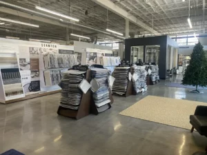 Product samples at showroom | Myers Carpet of Atlanta