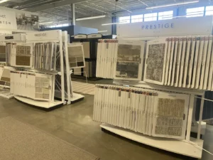 Product samples at showroom | Myers Carpet of Atlanta