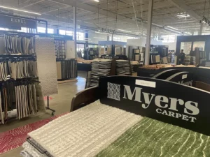 Product samples at showroom | Myers Carpet of Atlanta