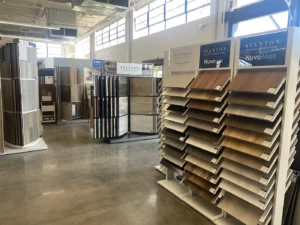 Product samples at showroom | Myers Carpet of Atlanta