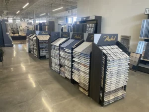 Product samples at showroom | Myers Carpet of Atlanta