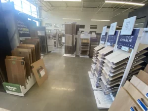 Product samples at showroom | Myers Carpet of Atlanta