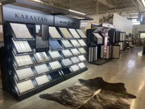 Product samples at showroom | Myers Carpet of Atlanta